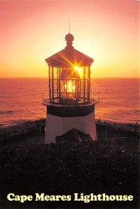 Cape Meares Lighthouse 10 miles west of Tillamook - Tillamook, Oregon OR