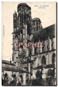 Old Postcard Toul La Cathedrale