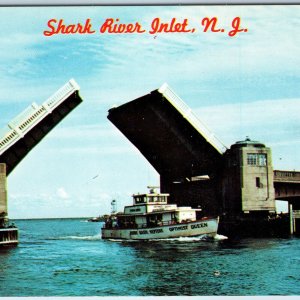 c1950s Belmar Shark River Inlet NJ Dodd's Basin Neptune Optimist Queen Boat A215