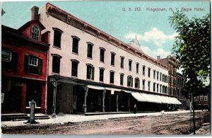 Eagle Hotel, U.S. 212, Kingstown NY c1907 Vintage Postcard H39