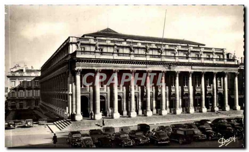 Bordeaux Old Postcard the great theater