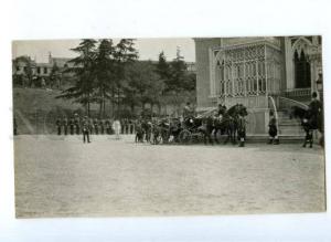 172079 TURKEY CONSTANTINOPLE arrival Sultan to mosque Vintage