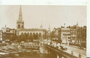 Bristol Postcard - Showing Bristol Bridge - Real Photograph - Ref TZ2454