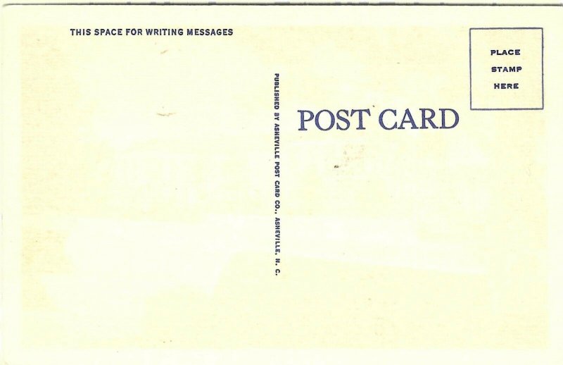 Later linen postcard, School of Engineering, University of Virginia 