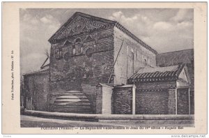 Poiters, Le Baptisiere Gallo-Romain St. Jean du IV siecle, Vienne, France,10-20s