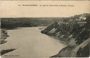 CPA PAIMPOL Environs - La Ligne du Chemin de Fer (1165156)