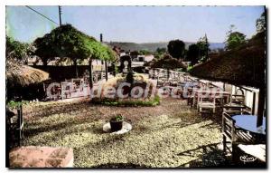 Postcard Old Hostellerie Des Corneville Bells From The Garden