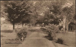 FORDHOOK FARM PA The Office EARLY AGRICULTURE c1910 Postcard