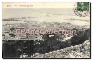 Old Postcard Sete Panorama Du Port