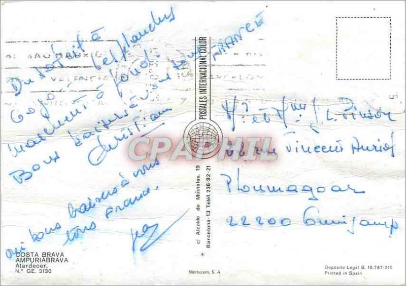 Modern Postcard Costa Brava Ampuabrava