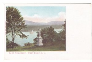 Dade Monument, West Point, New York, Antique Postcard, Bryant Union Publishing