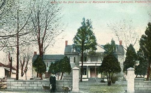 MD - Frederick. Governor Johnson's Home