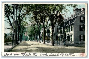 1908 Islington Street Exterior Houses Portsmouth New Hampshire Vintage Postcard