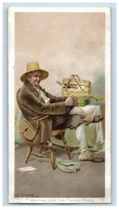 1880's Newsboy Plug Puppies Tobacco Set Of 4 Trade Cards P96