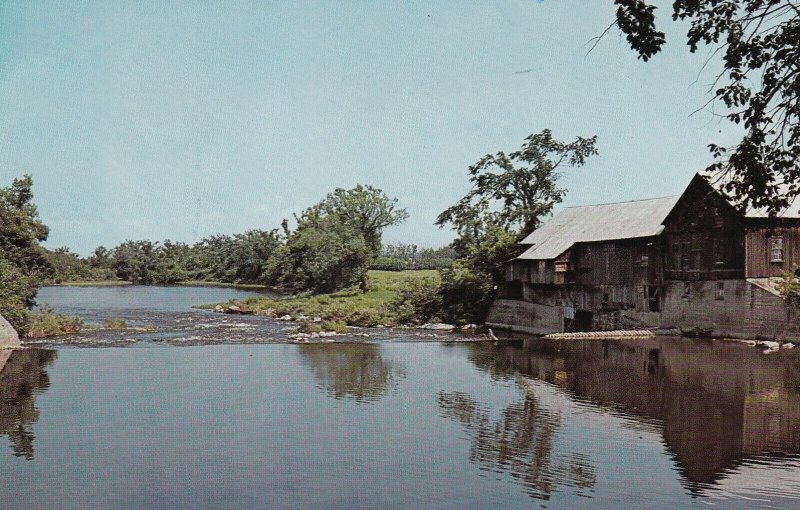 ORMSTOWN, Quebec, Canada, 1940-1960s; The Chateauguay River