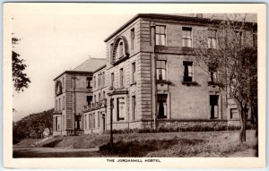 c1940s Jordanhill, Glasgow, England RPPC Hostel Hotel Inn Real Photo PC UK A132