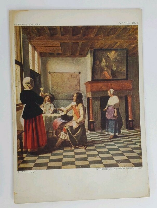 10 - National Gallery Art Museum Famous Artists Vtg Postcards, Venus, Rembrandt 