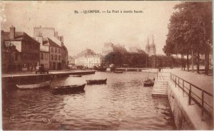 CPA QUIMPER Le Porte a maree basse (143676)