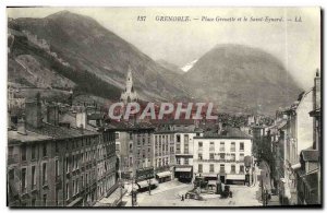 Old Postcard Grenoble Musee Grenoble and Saint Eyanrd