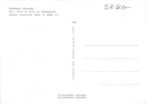 BR6175 Pont et port de Malborough St Pons  france