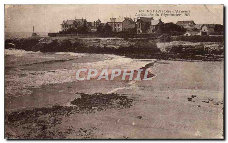 Old Postcard Royan La Conche Dovecote