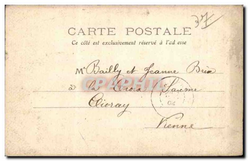 Tours - Overview and Bridge - Old Postcard