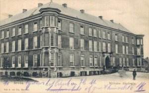 Netherlands Breda Militaire Academie Vintage Postcard 07.51 