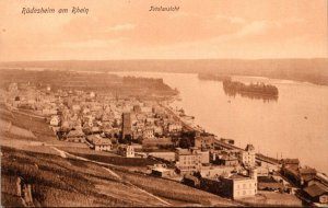 Germany Ruedesheim am Rhein Totalansicht