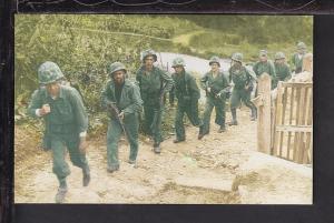 Okinawa,Ernie Pyle,WWII Postcard 