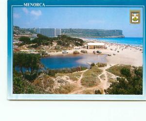  Postcard Spain Espana Greeting Menorca Beach # 2517A