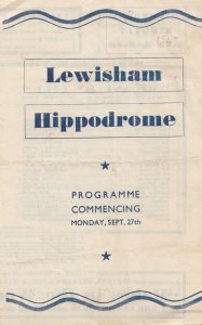 Me & My Girl Noel Gay 1940s Lewisham Musical Theatre Programme
