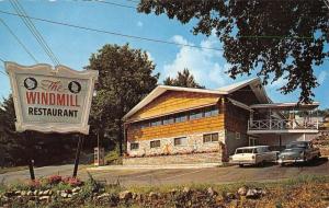 Laconia New Hampshire Windmill Restaurant Vintage Postcard K68822