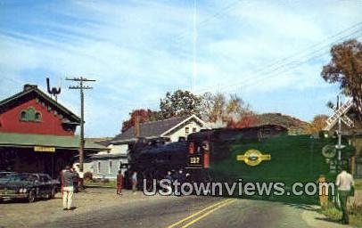 Steamtown USA, Steam Trains - Bellows Falls, Vermont VT  