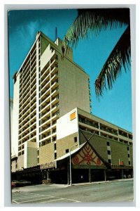 Vintage 1960's Postcard Kuhio Hotel International Marketplace Waikiki Hawaii