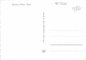 BT2329 Speyer a Rhein Dom     Germany