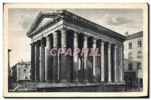 Old Postcard Vienna Temple of Augustus and Livia the Emperor Claudius to the ...