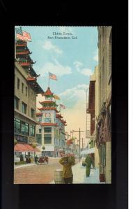 Mint color picture Chinatown San Francisco Postcard