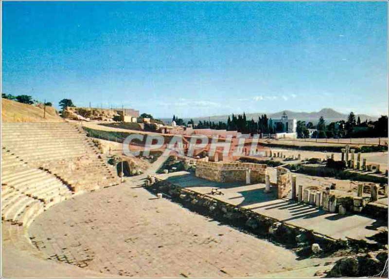 Postcard Modern Carthage Tunisia World Cultural Heritage