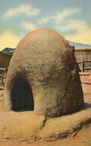 NM - Adobe Bake Oven