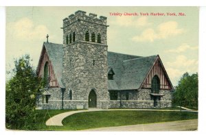 ME - York Harbor. Trinity Church