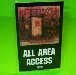 Black Sabbath Mod Rules Backstage Pass Original Heavy Metal Hard Rock Music 1982