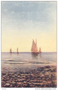 Partial Scene, Sailboats, 1900-1910s