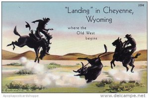 Wyoming Cheyenne Landing In Cheyenne Wyoming Where the Old West Begins