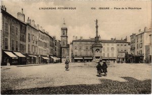 CPA Issoire Place de la Republique FRANCE (1285405)
