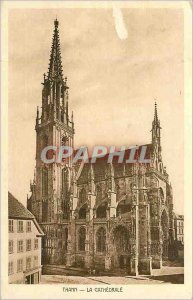 Old Postcard Thann Cathedrale