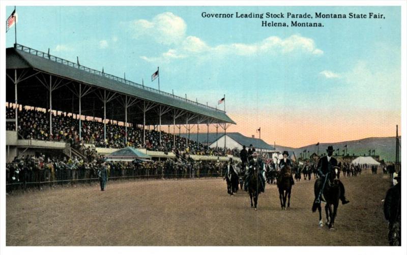 21514 MT Helena  Gov. Stock Parade  Montana State Fair