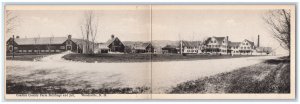 c1910's Grafton County Farm Buildings And Jail Woodsville New NH Postcard 