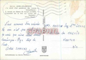 'Modern Postcard Atlantic Coast Le Soleil d''Or hung Beautiful Rays'