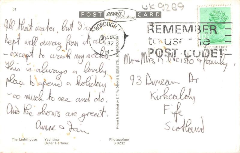 uk9269 scarborough  uk