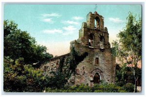 c1910 Fourth Of The Four Missions Home Monks San Antonio Texas Unposted Postcard